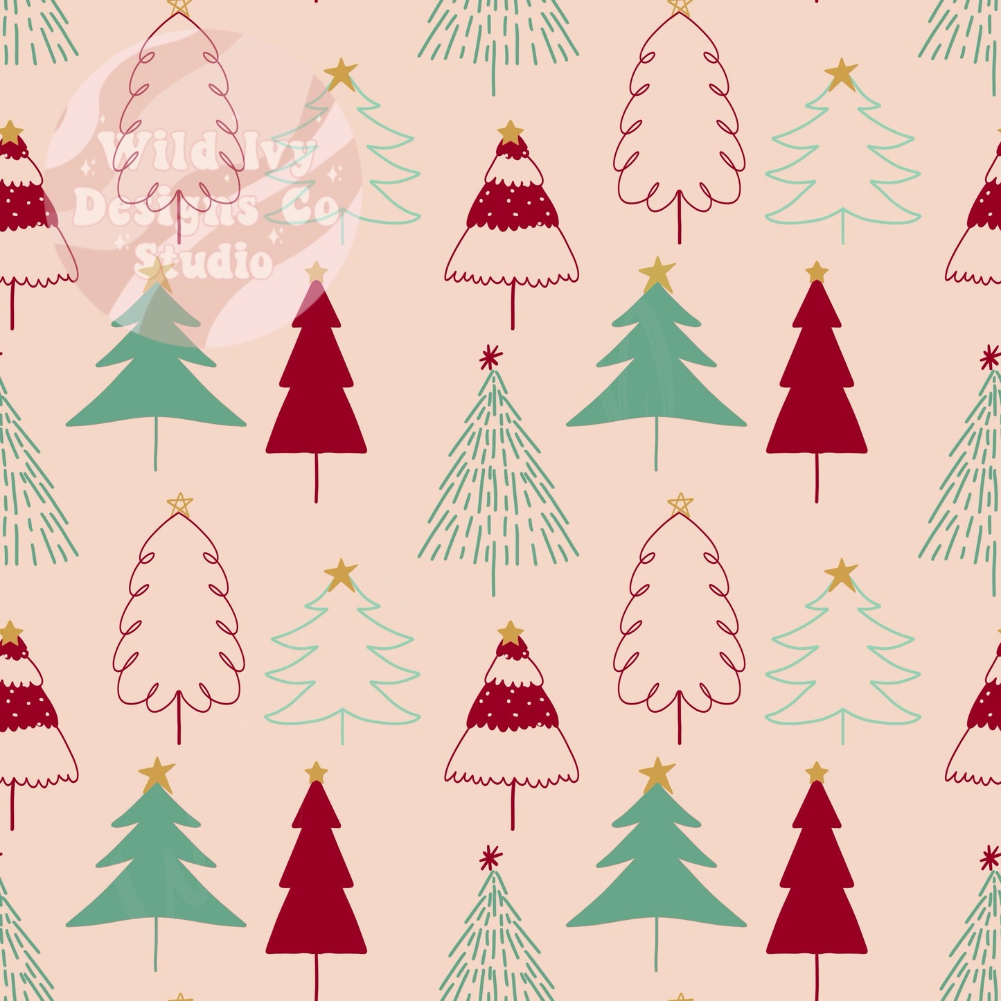 Mint Green Christmas Trees