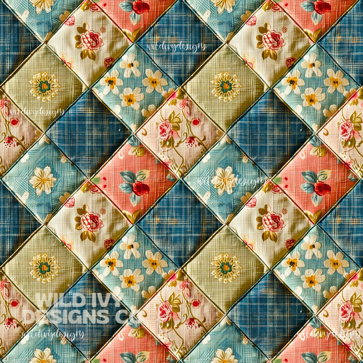 Spring Denim Patchwork 2