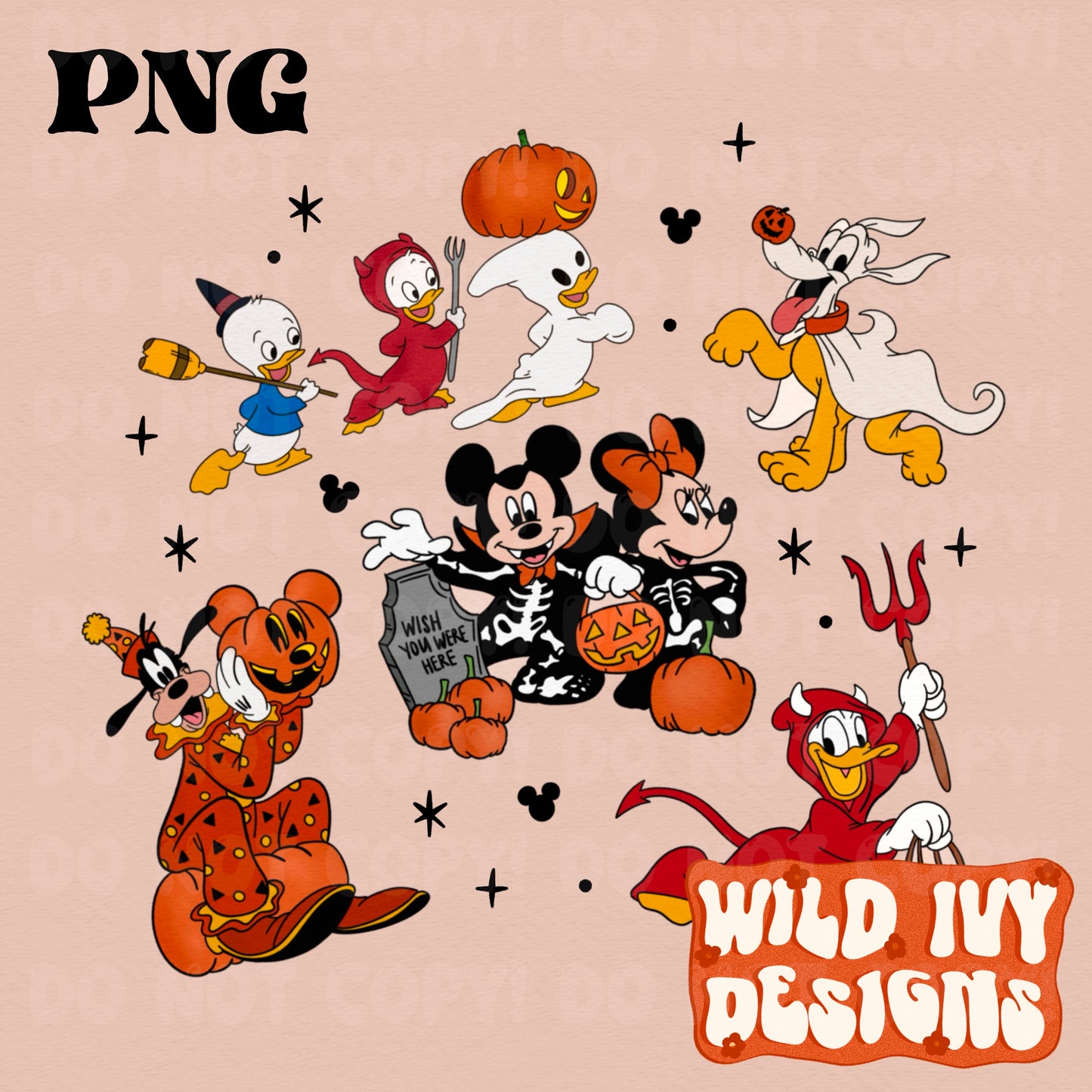 MAGICAL HALLOWEEN FRIENDS PNG