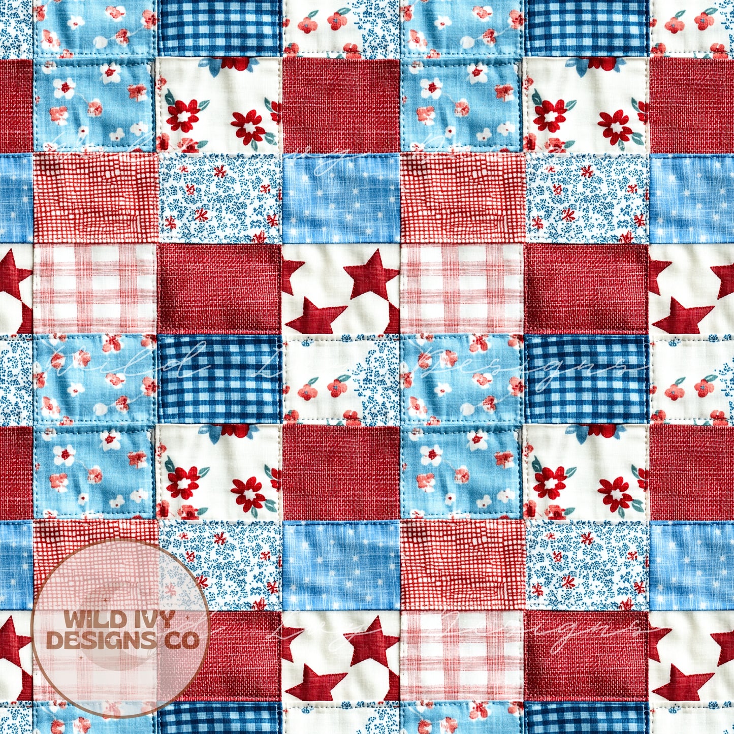 FOJ Farmhouse Quilt Patchwork