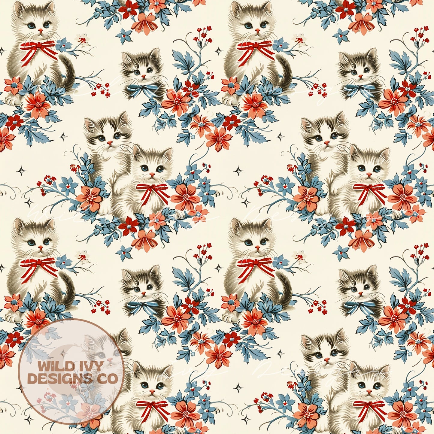 FOJ Vintage Kitties 2