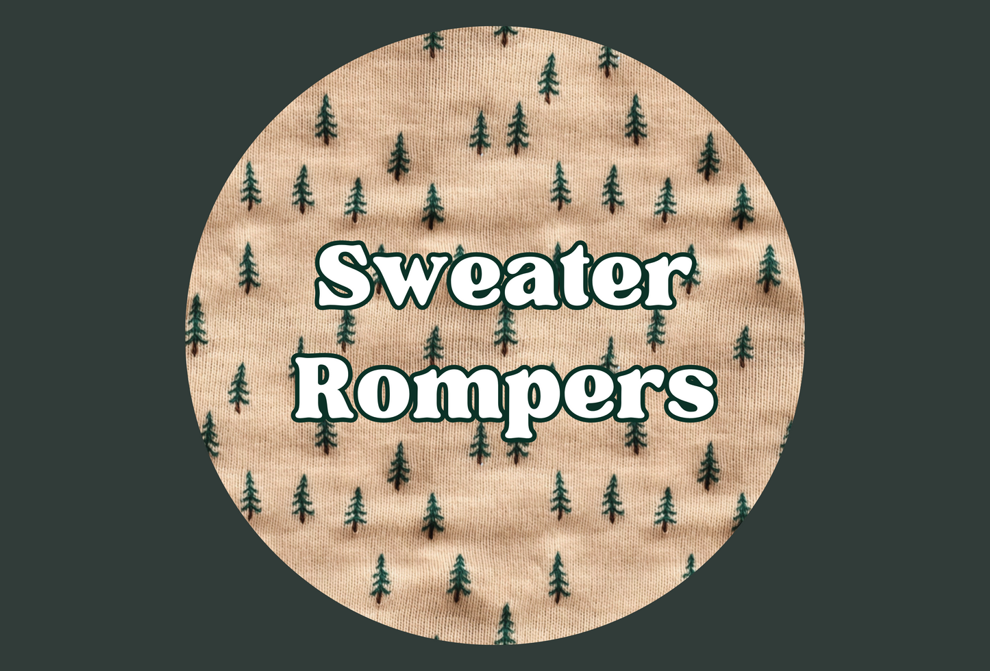 Sweater Rompers (Grinchmas Collection)