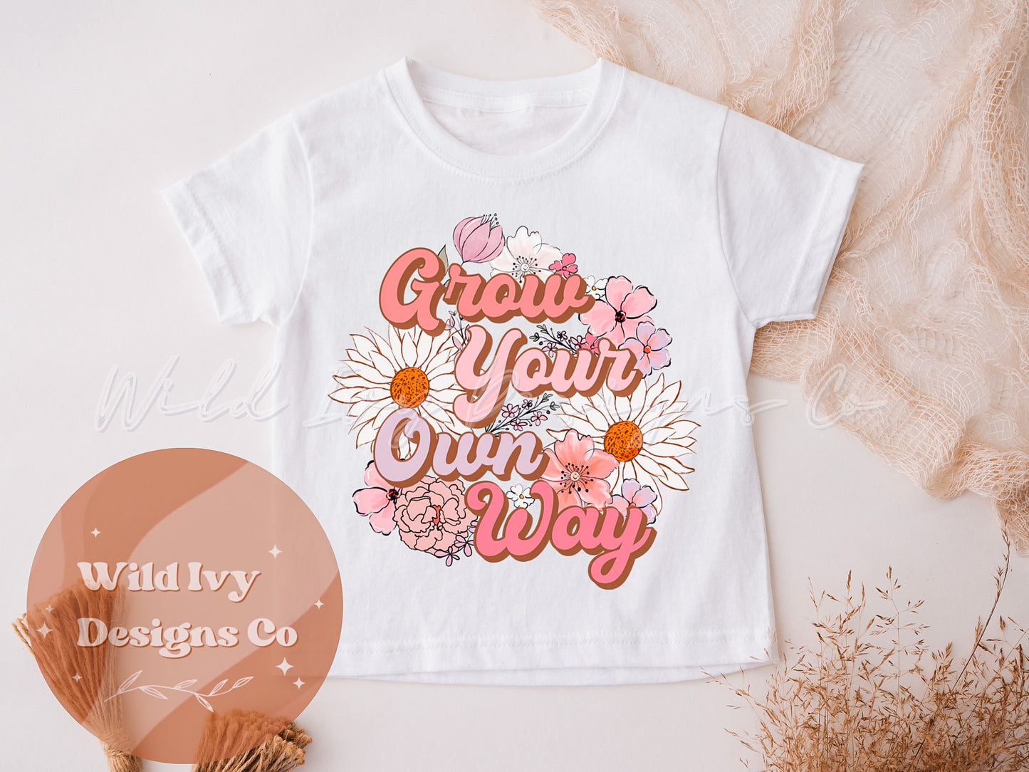 Grow Your Own Way (Floral)