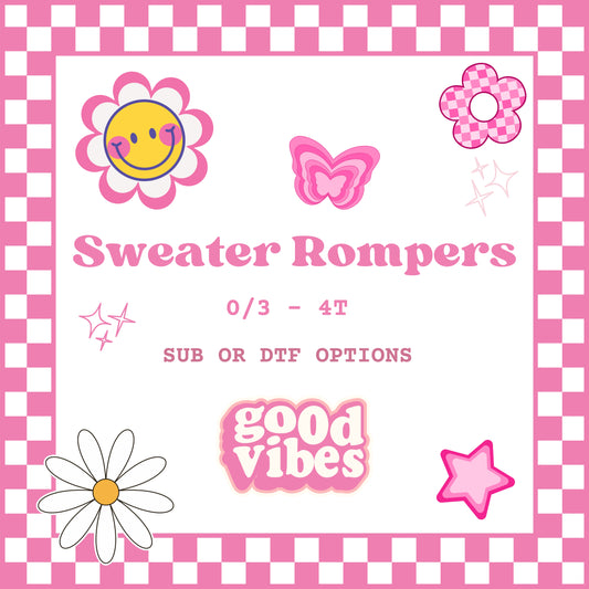 Sweater Rompers (TRENDY)