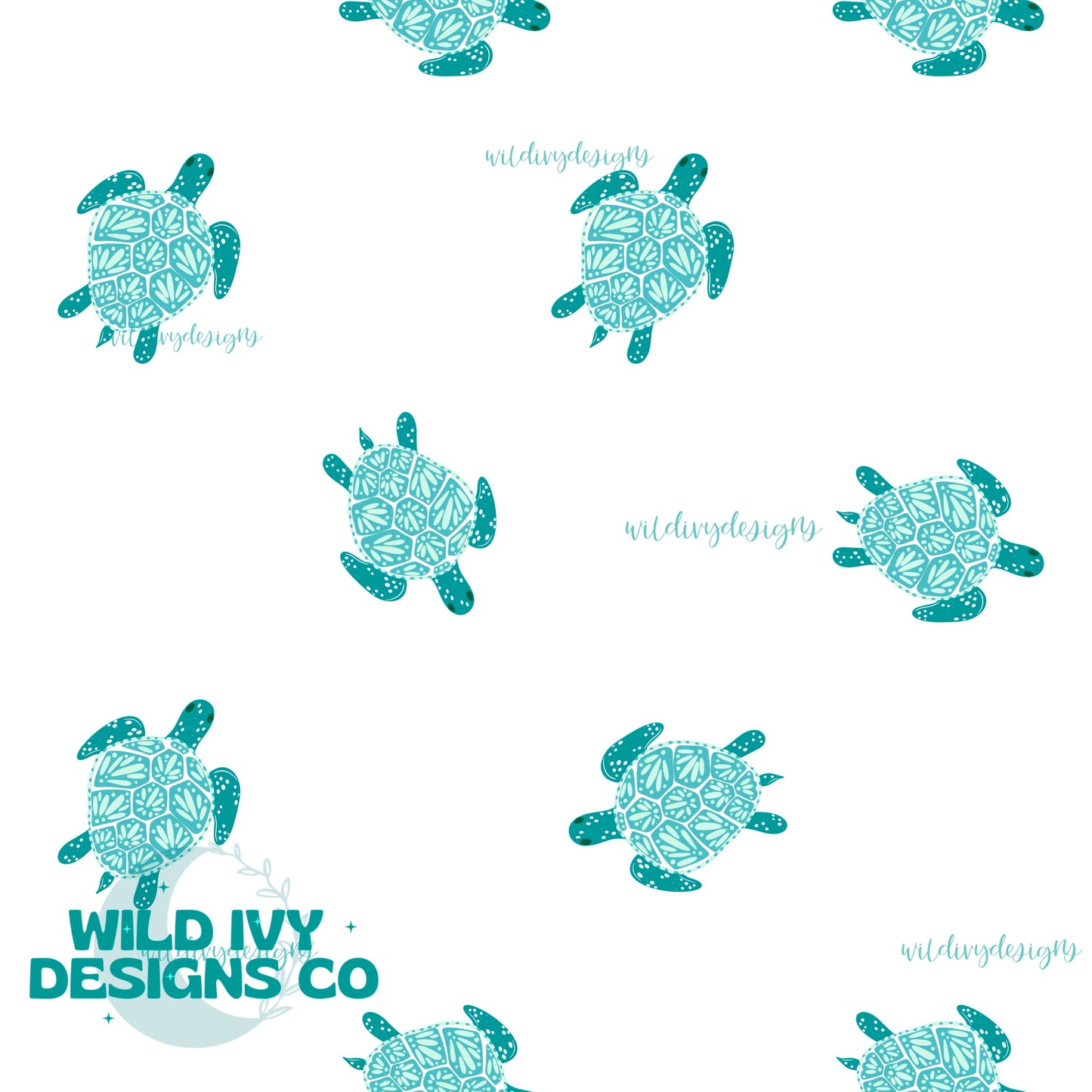 Boho Sea Turtles (4 Color Options)