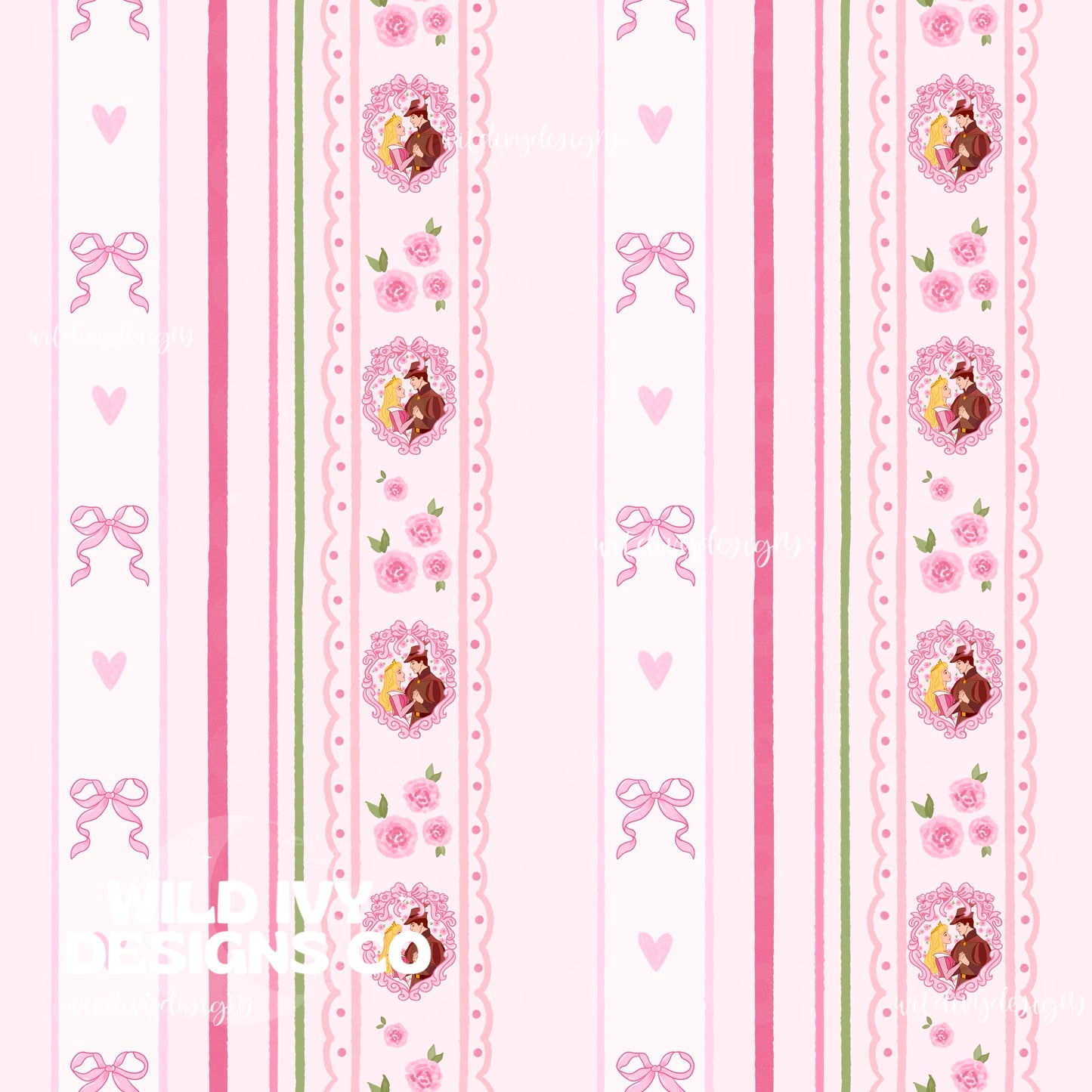 SLEEPING PRINCESS SPRING STRIPES