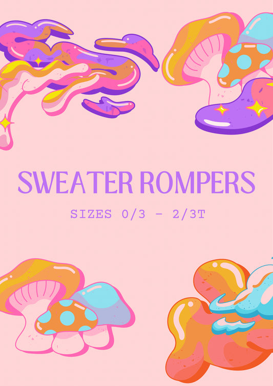 Sweater Rompers (EARTH)