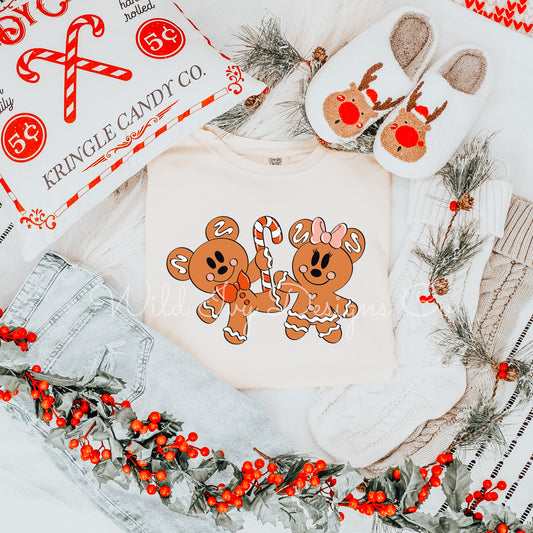 Gingerbread Mouse Couple