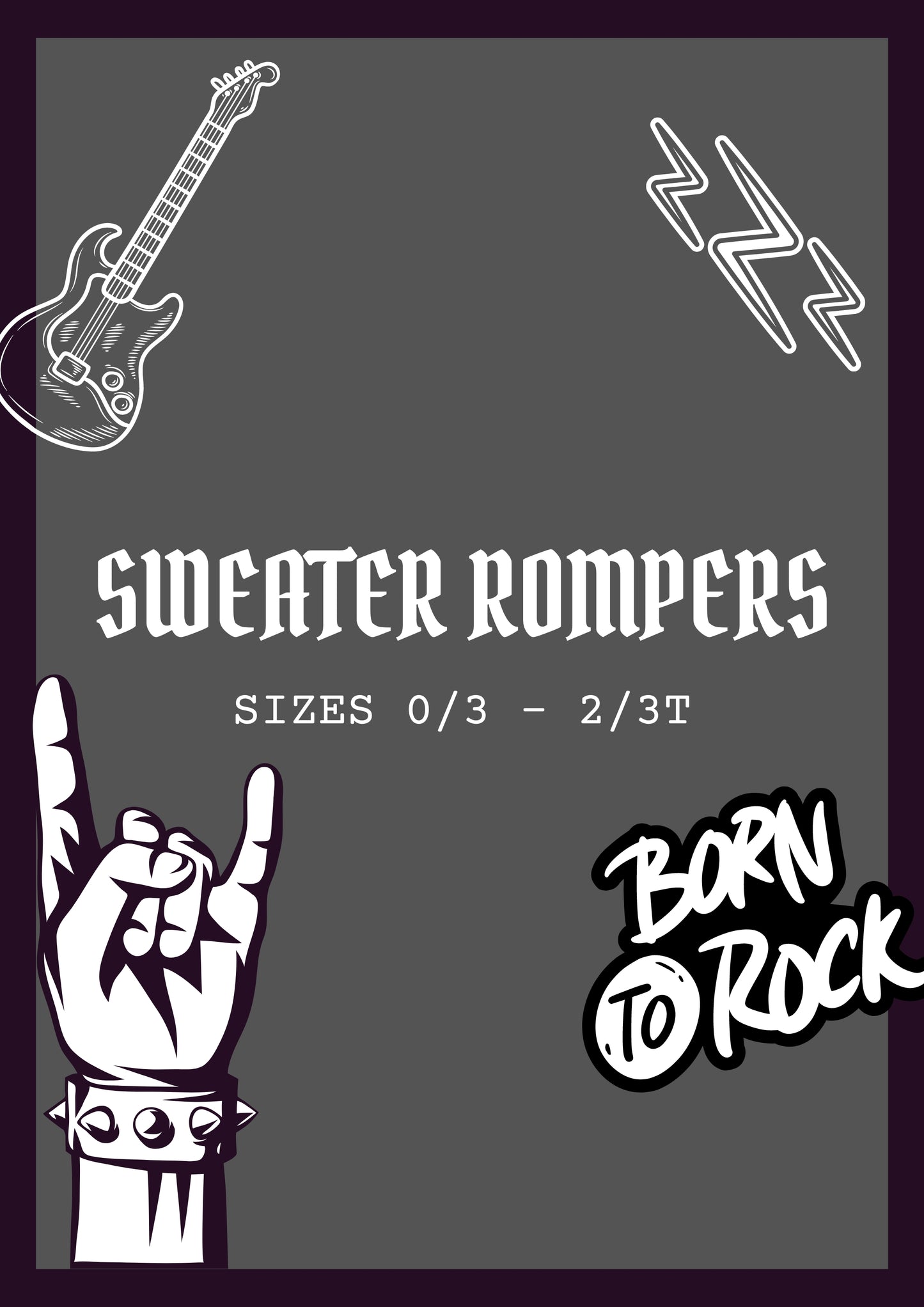 Sweater Rompers (BAND)