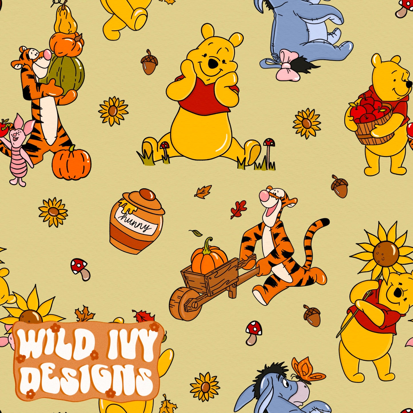 FALL POOH (4 COLORS)
