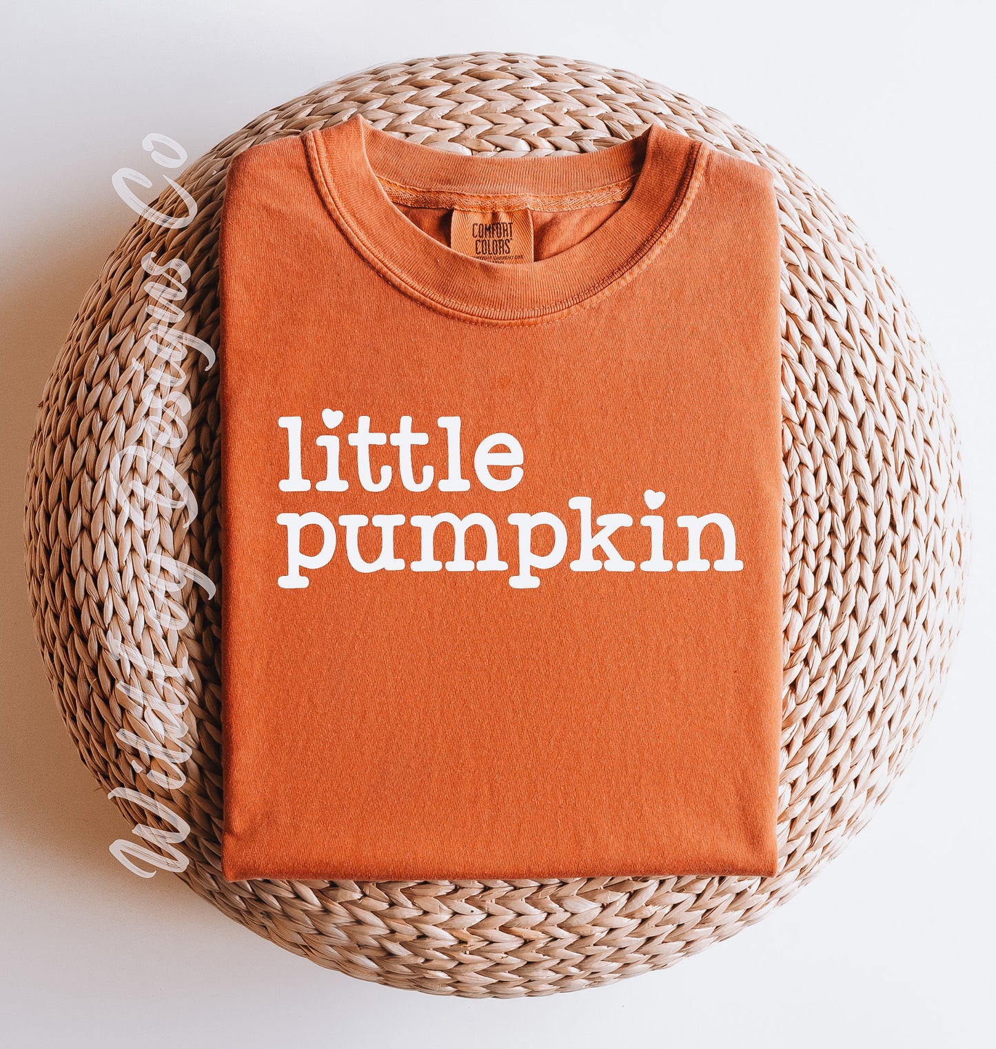 Little Pumpkin (Orange Font)