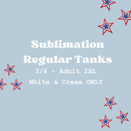 Sublimation Tanks