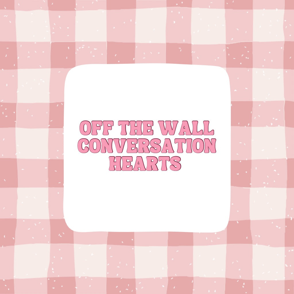 OFF THE WALL CONVO HEARTS