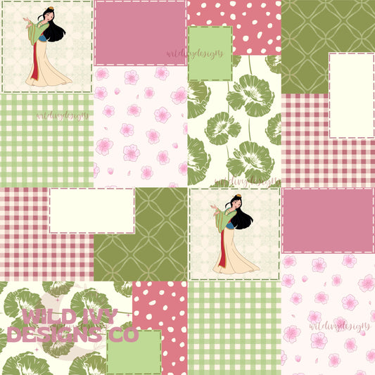 Warrior Princess Patchwork