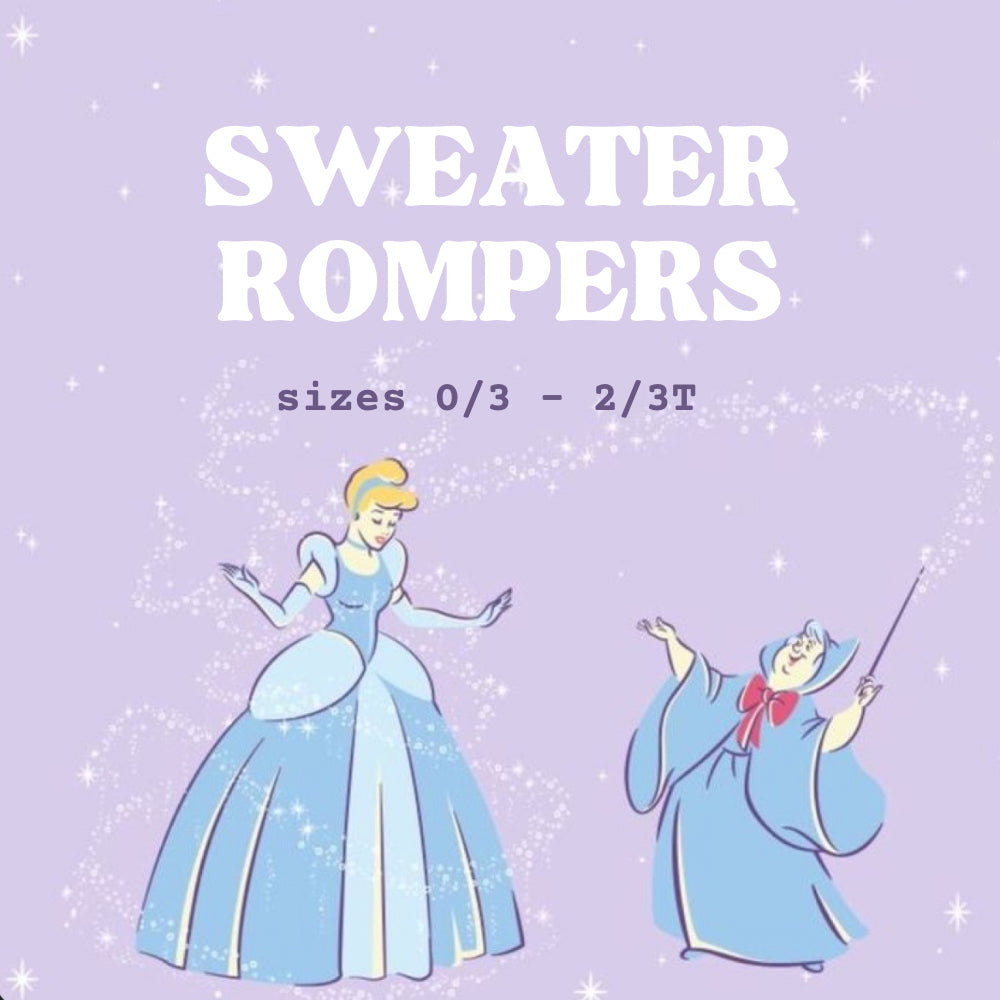 Sweater Rompers (PRINCESS)