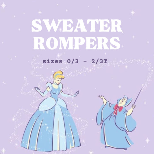 Sweater Rompers (PRINCESS)