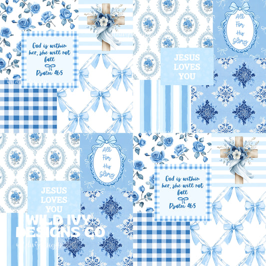 Blue Spring Christian Patchwork