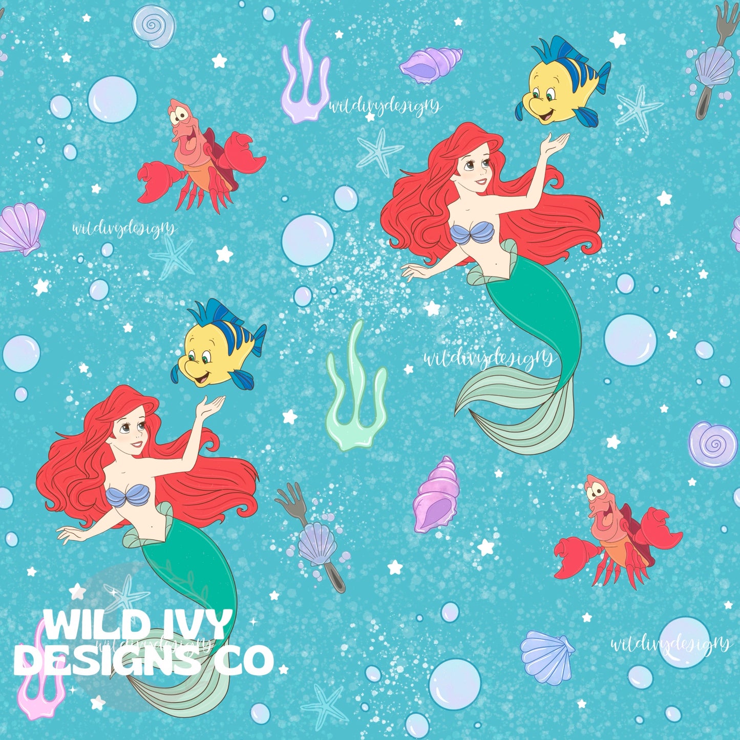 Mermaid Princess (4 Colorway Options)