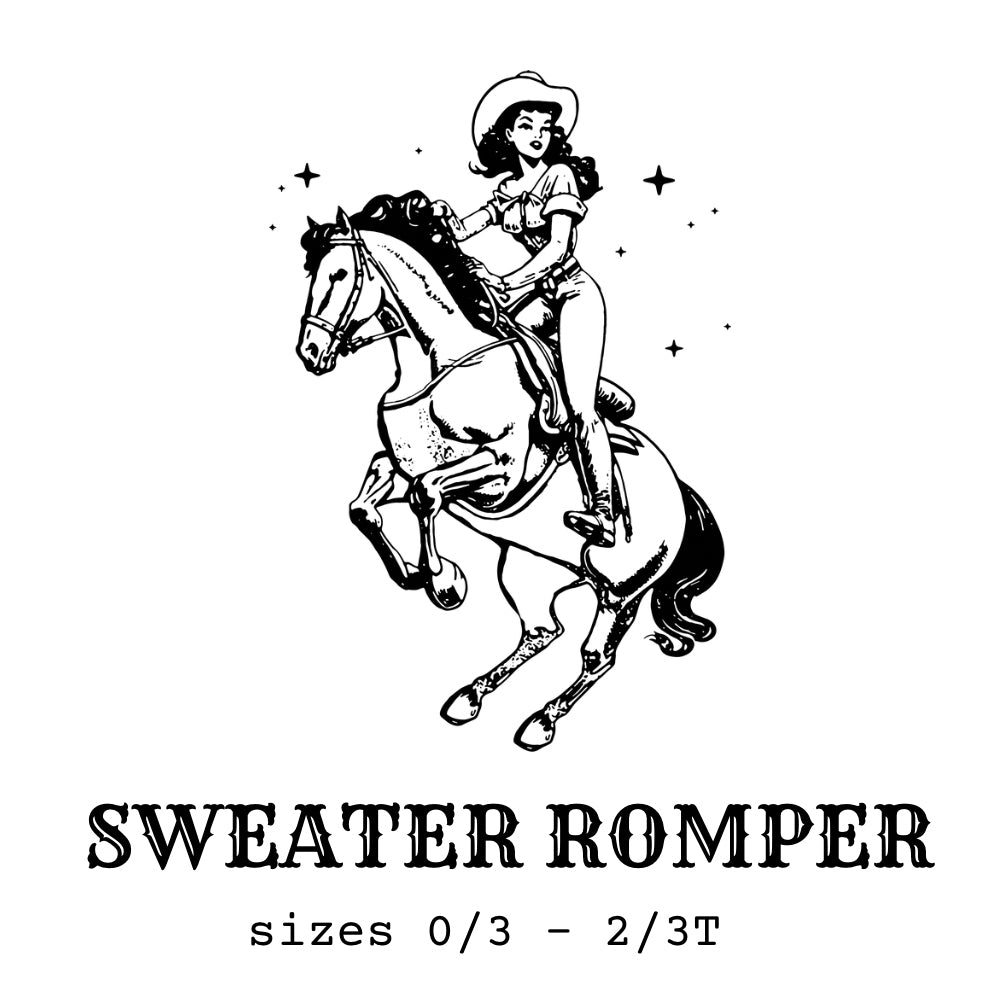 Sweater Rompers (WESTERN)