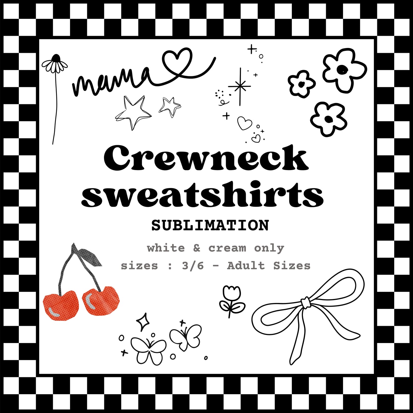 SUB Crewneck Sweatshirts (MAMA)