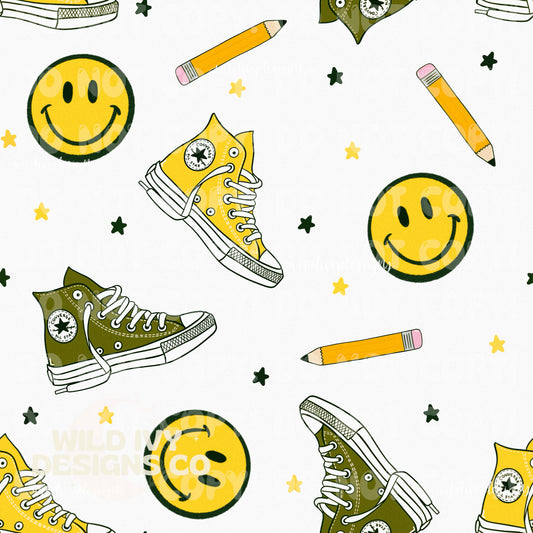 Smiley Shoes (With Green)