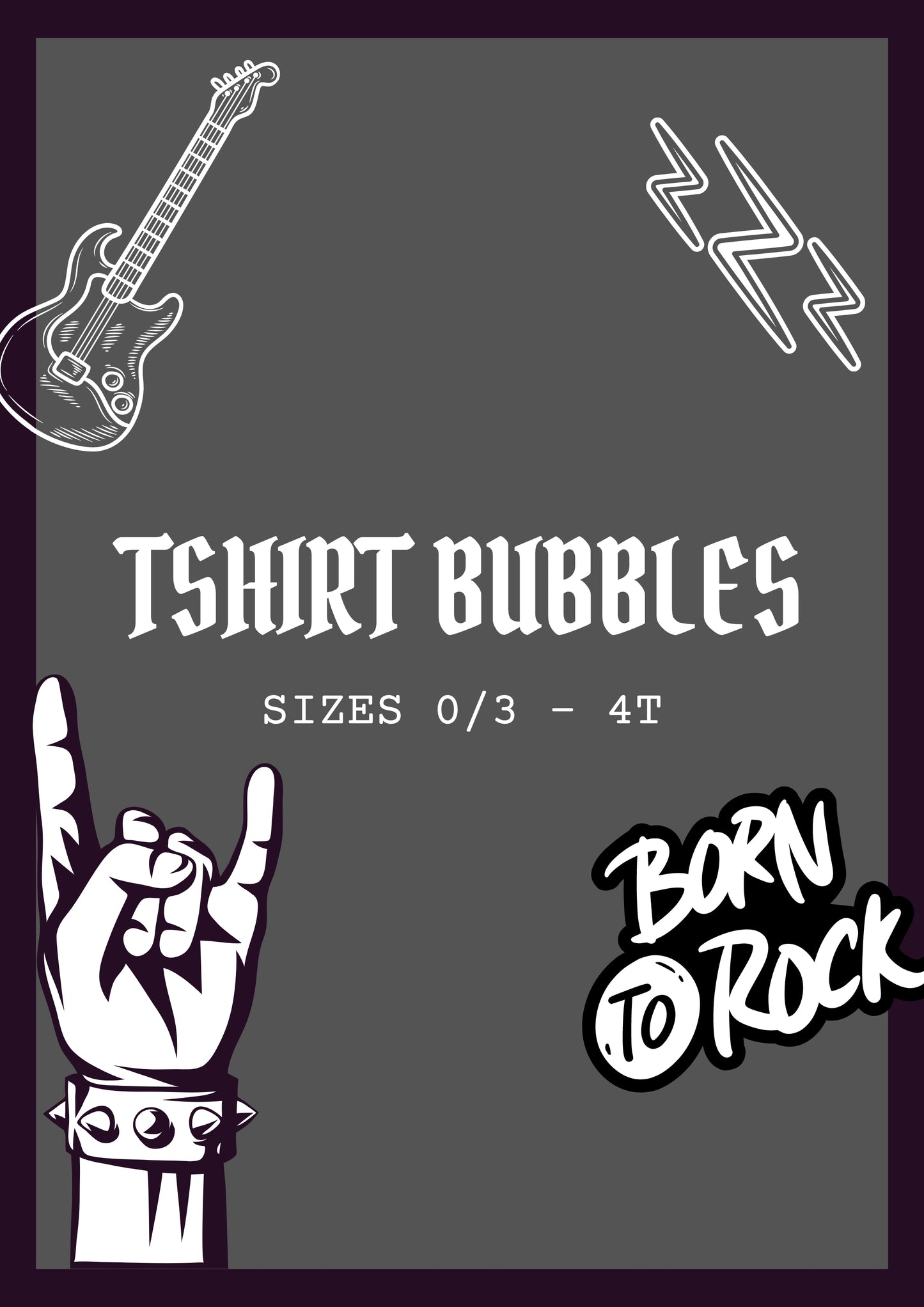 Tshirt Bubbles (BAND)