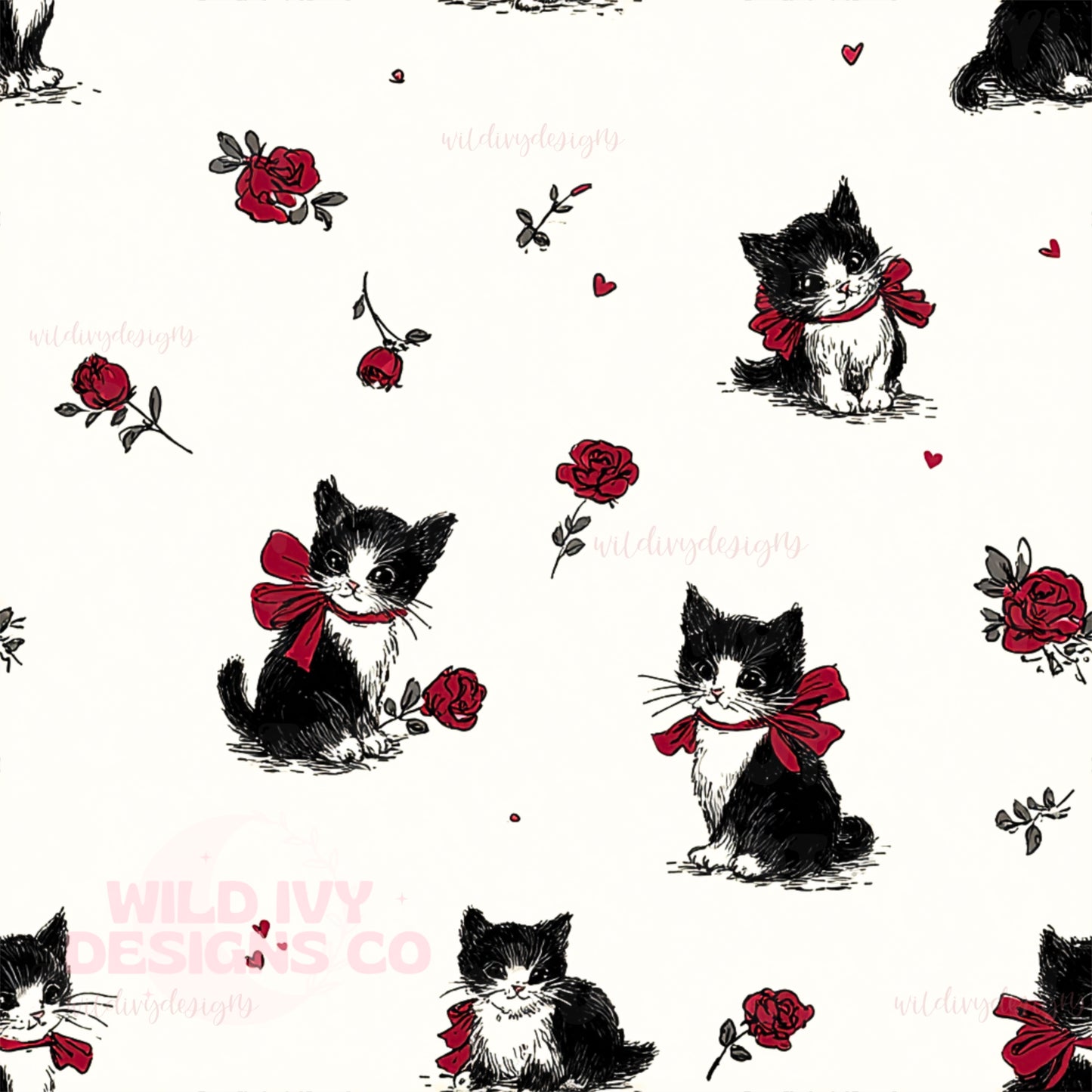 Red Rose Kittys