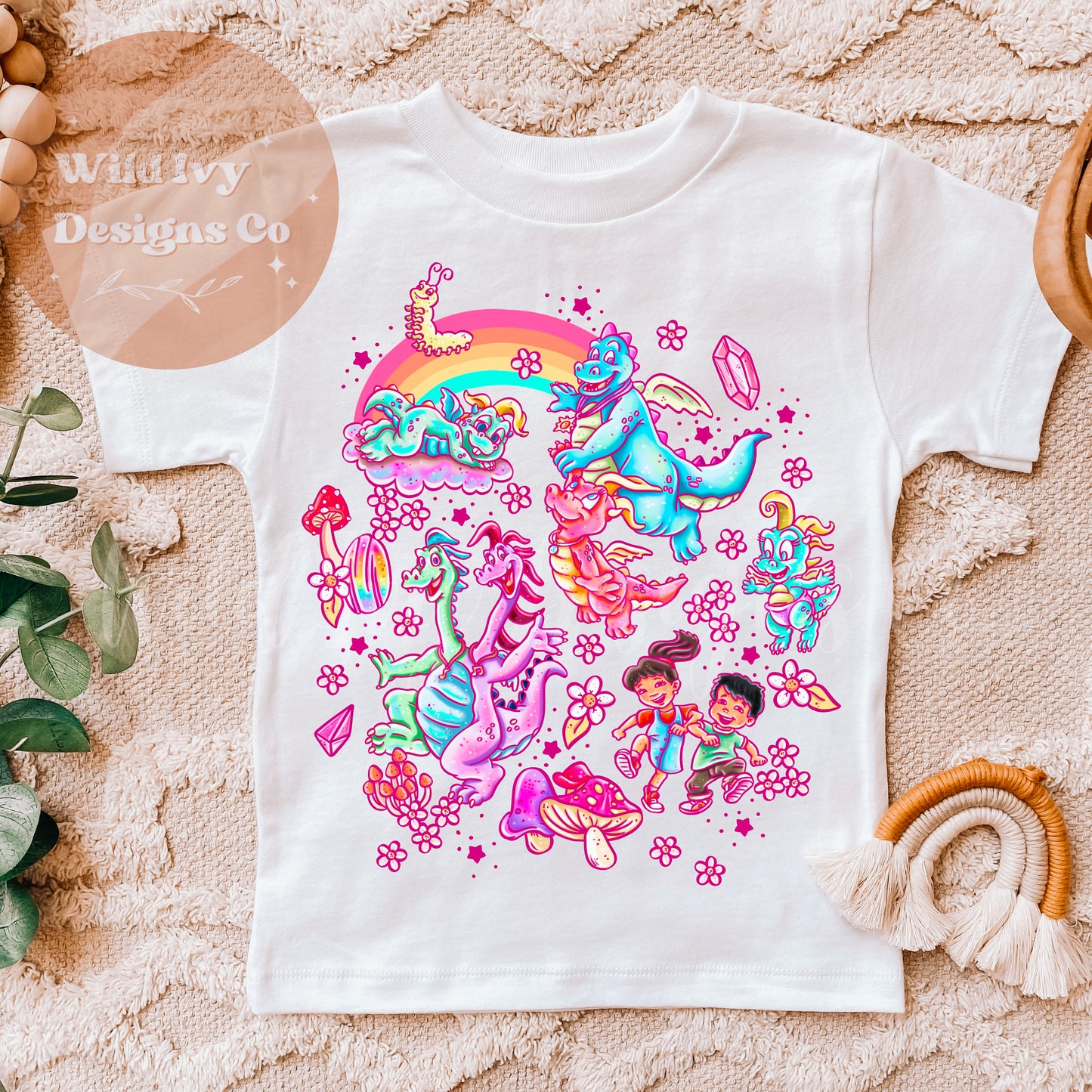 Retro Dragon Friends