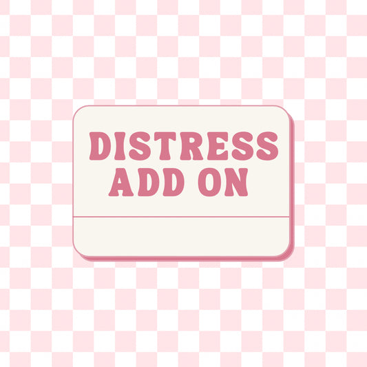 Distress My Tshirt ♡