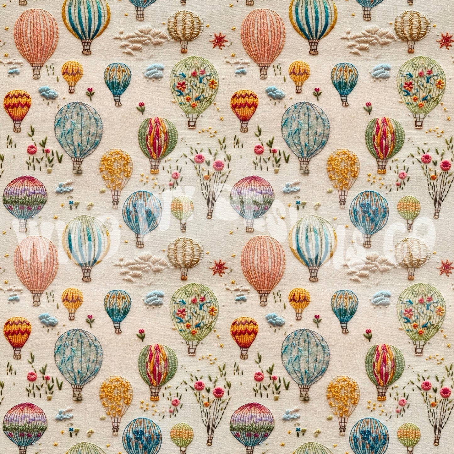 Spring Whimsi Hot Air Balloons