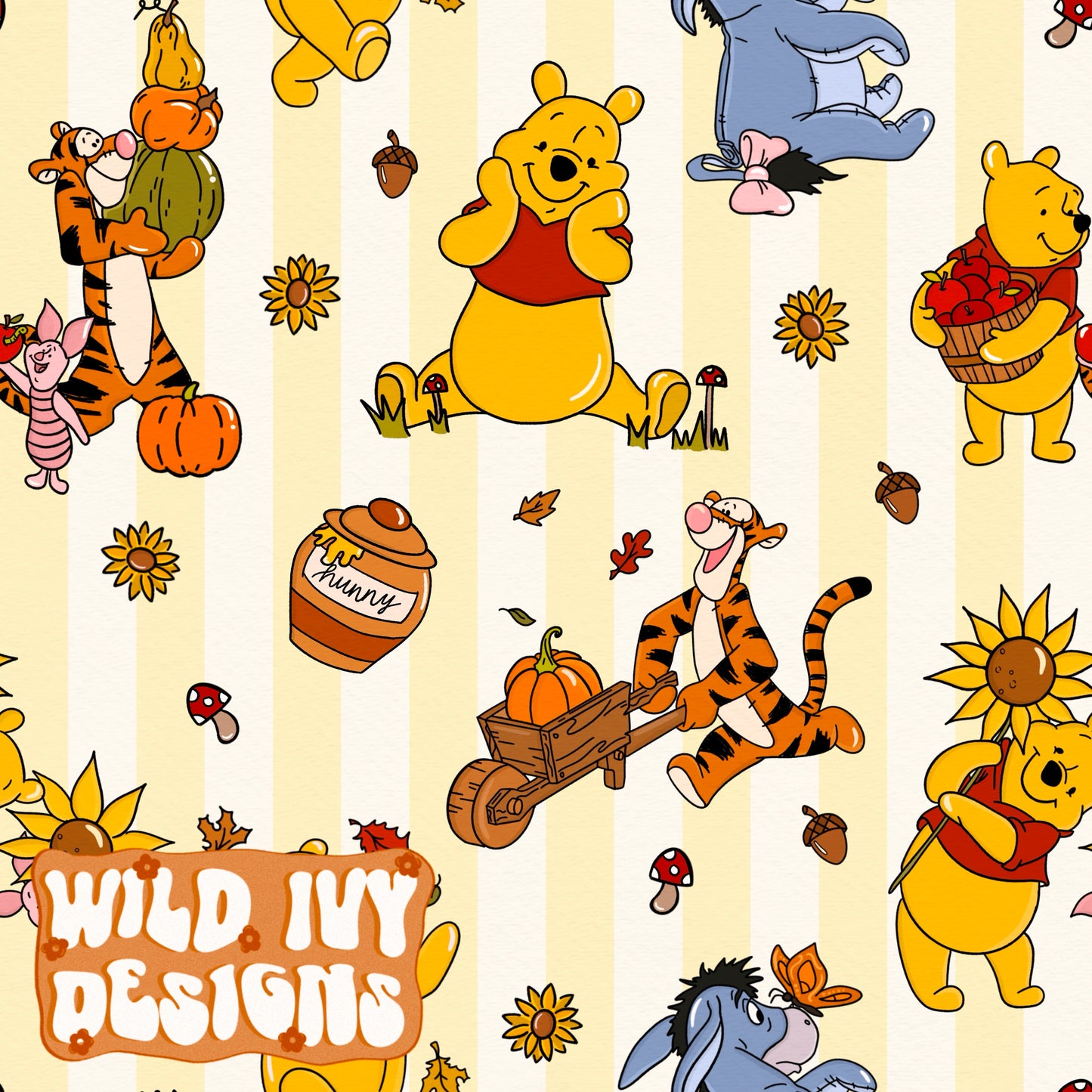 FALL POOH (4 COLORS)