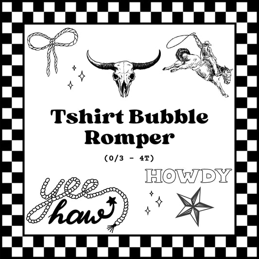 Tshirt Bubbles (WESTERN)