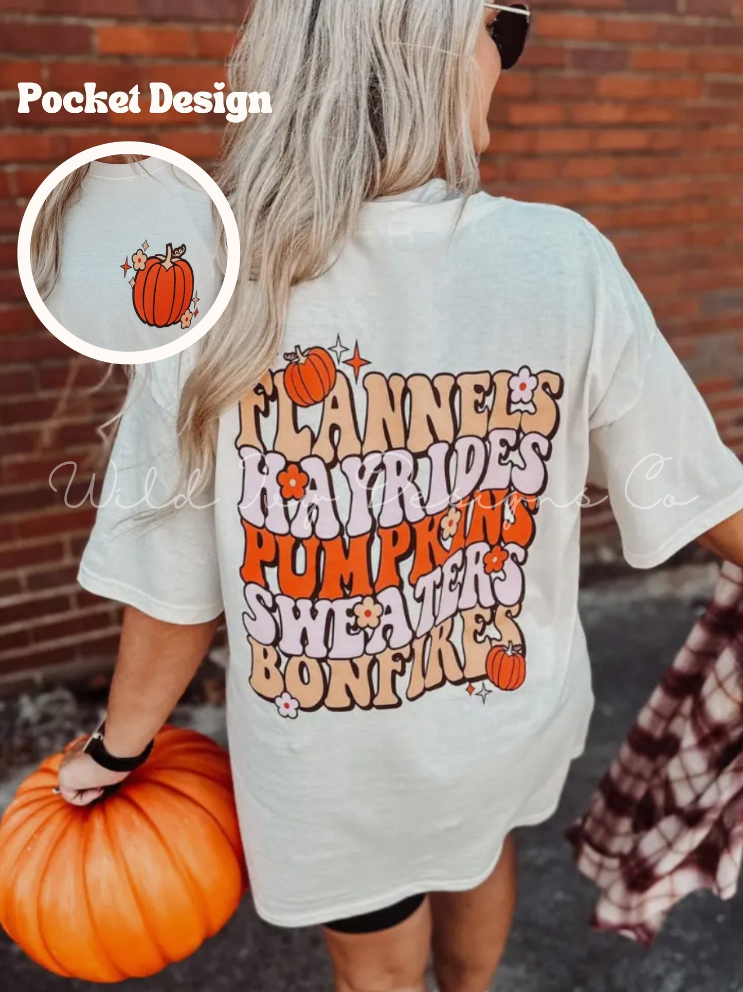 Fall Things Front & Back Tee