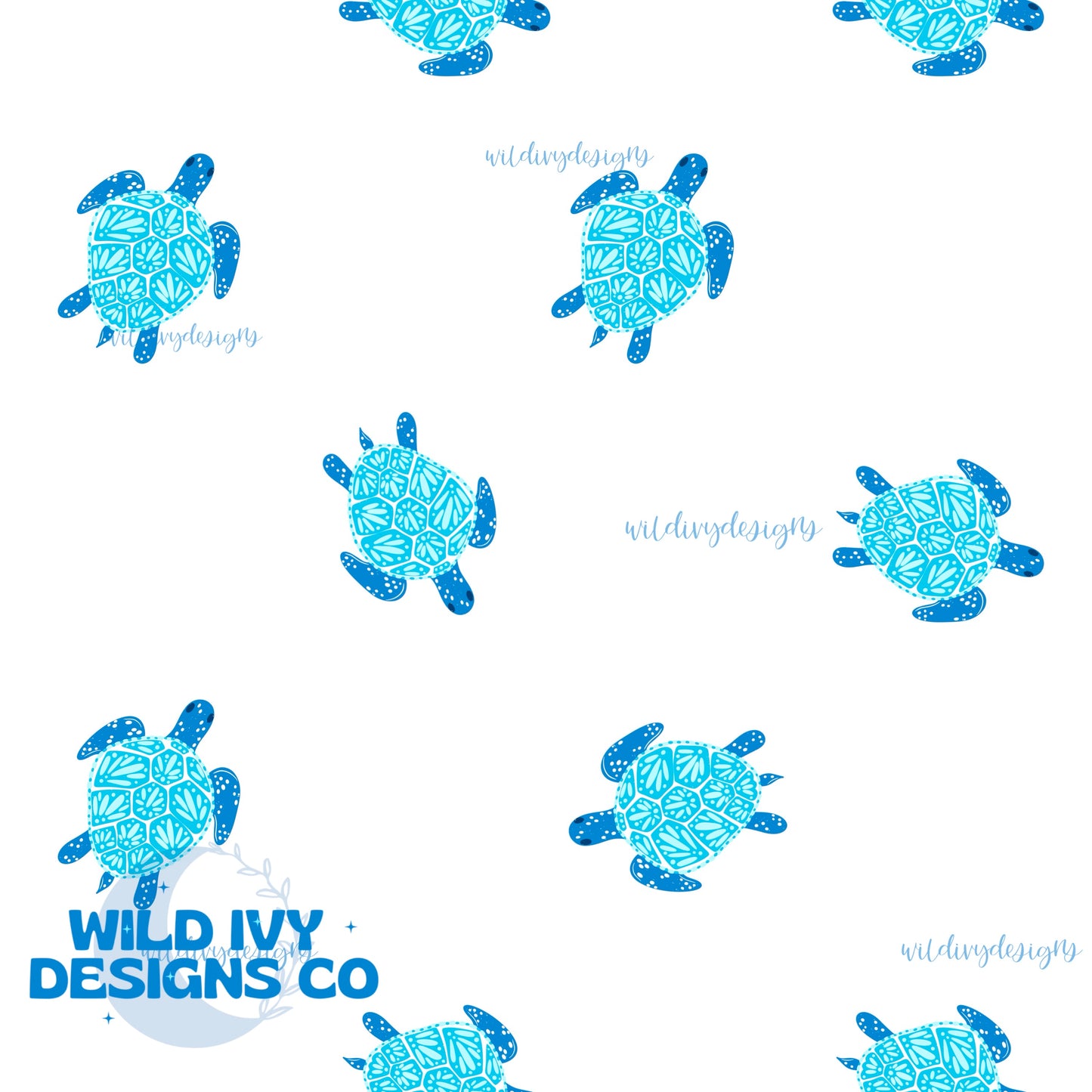 Boho Sea Turtles (4 Color Options)