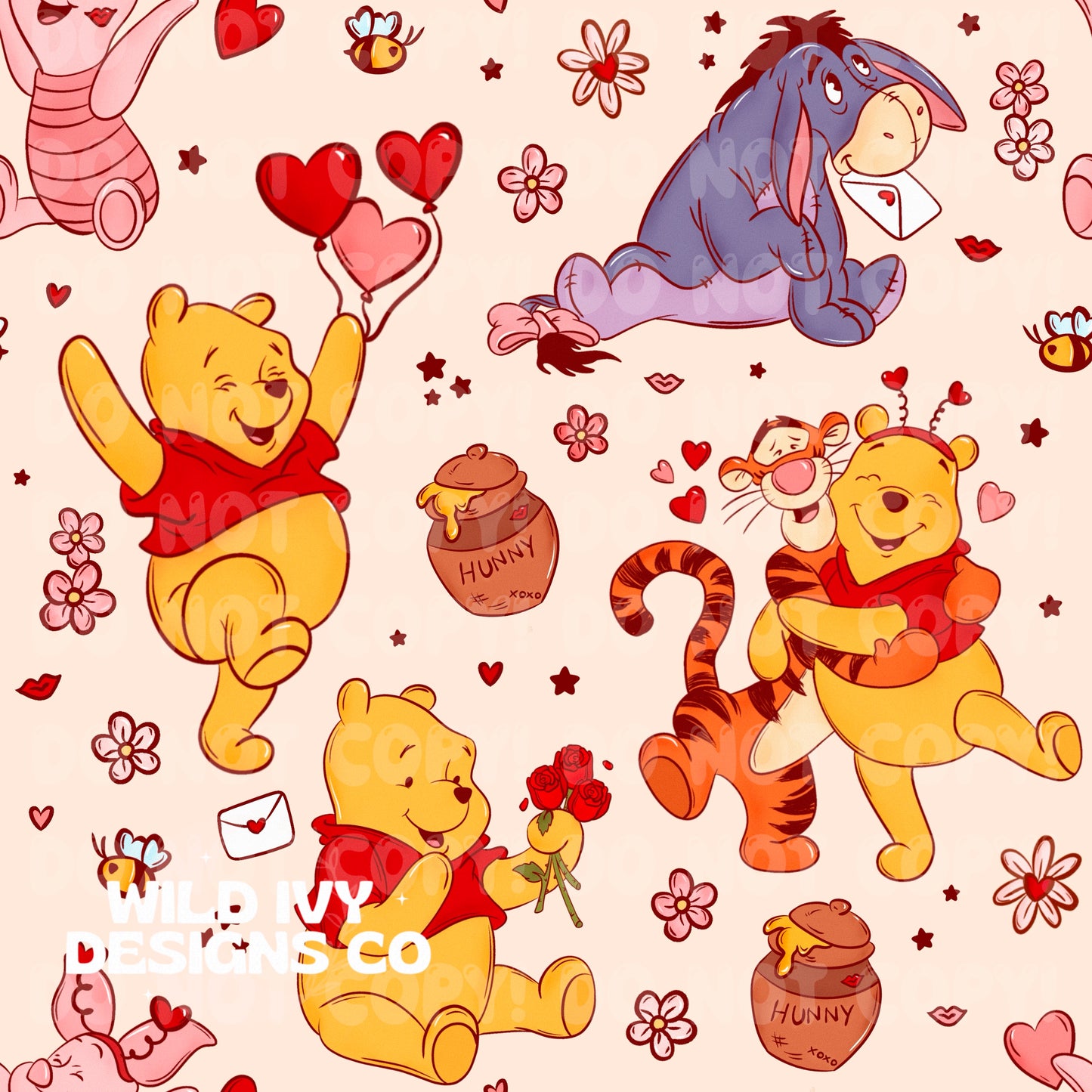 Vday Hunny Bear & Friends