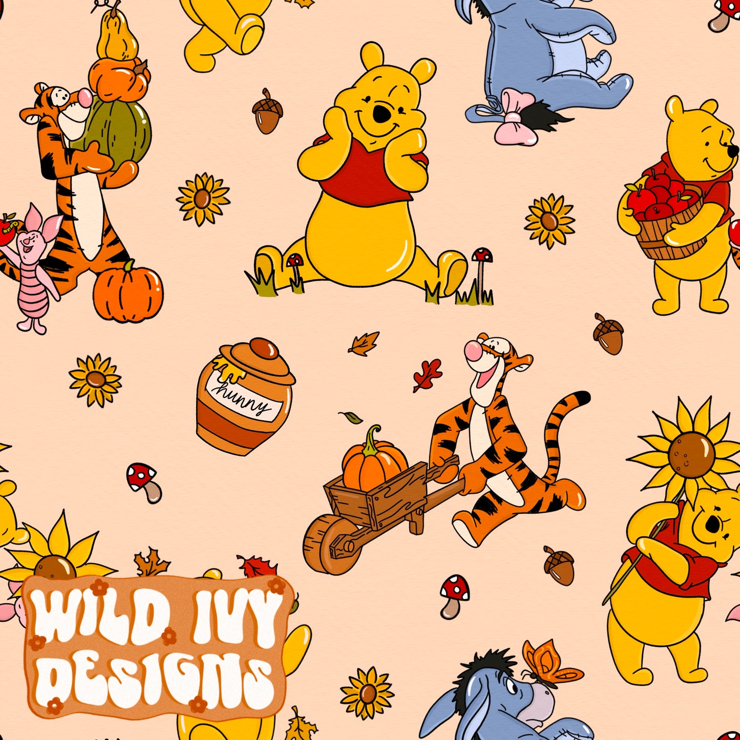 FALL POOH (4 COLORS)