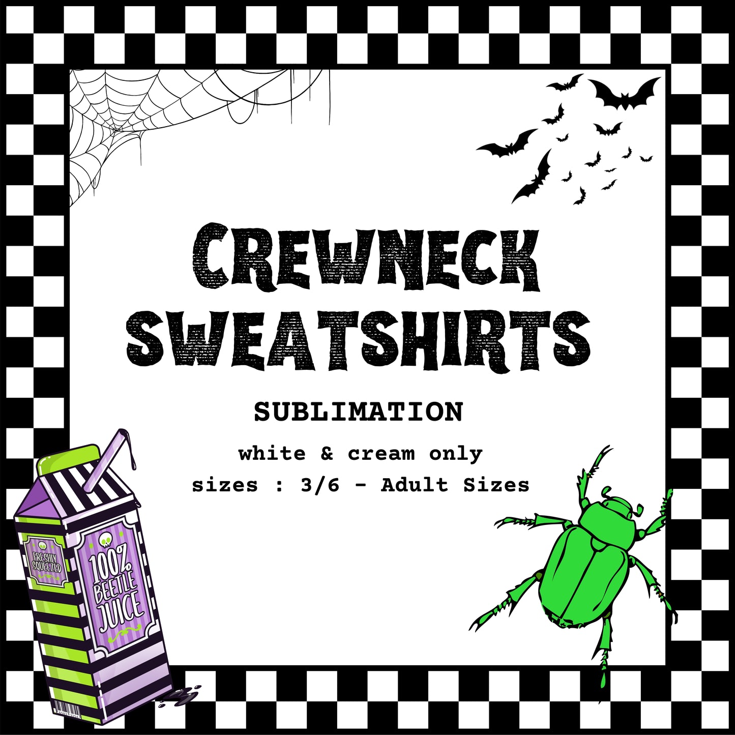 SUB Crewneck Sweatshirts