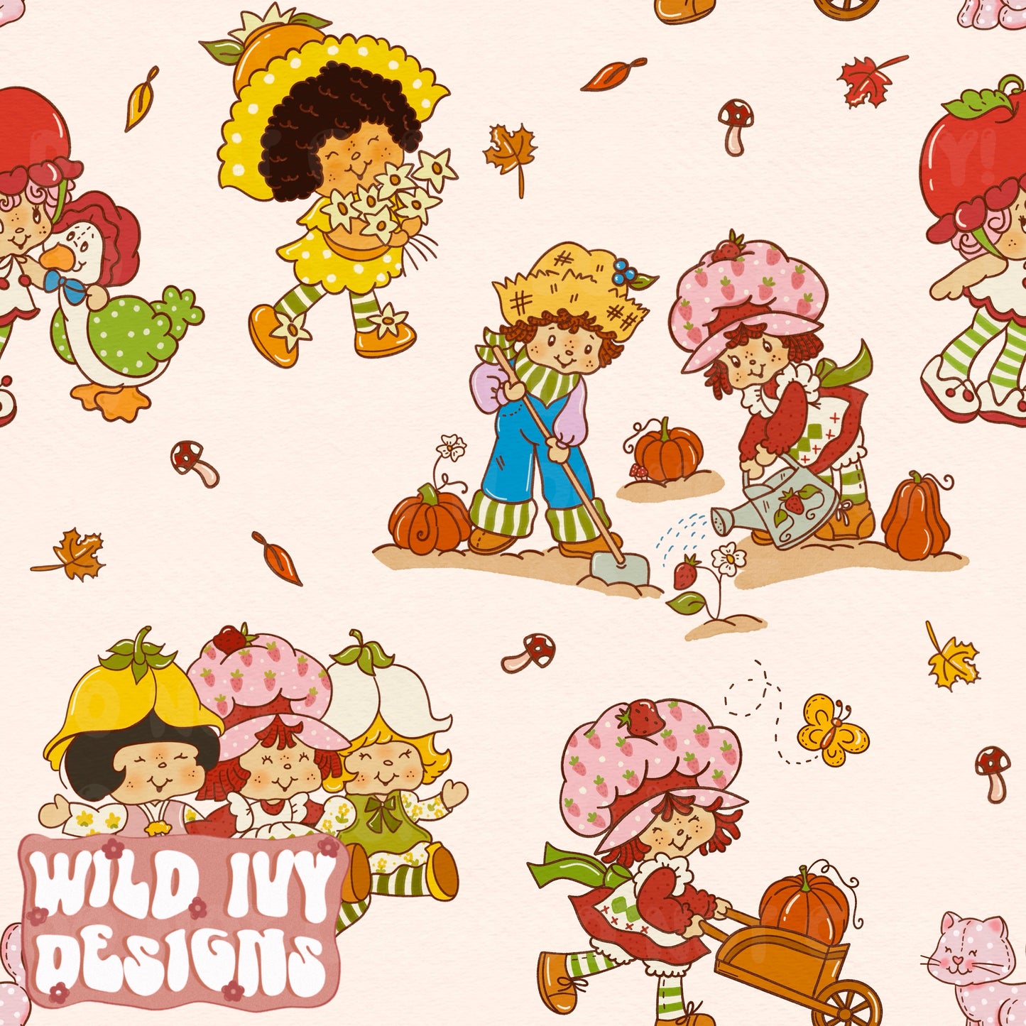 FALL STRAWBERRY FRIENDS
