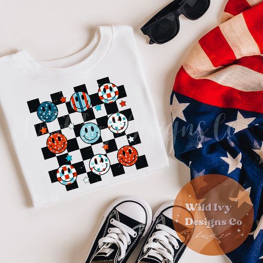 FOJ Checkered Smileys