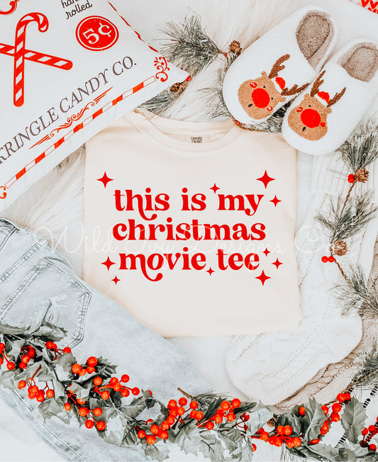 This Is My Christmas Movie Tee