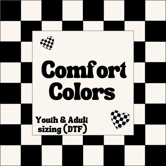 Comfort Colors ( Good Vibes Collection)