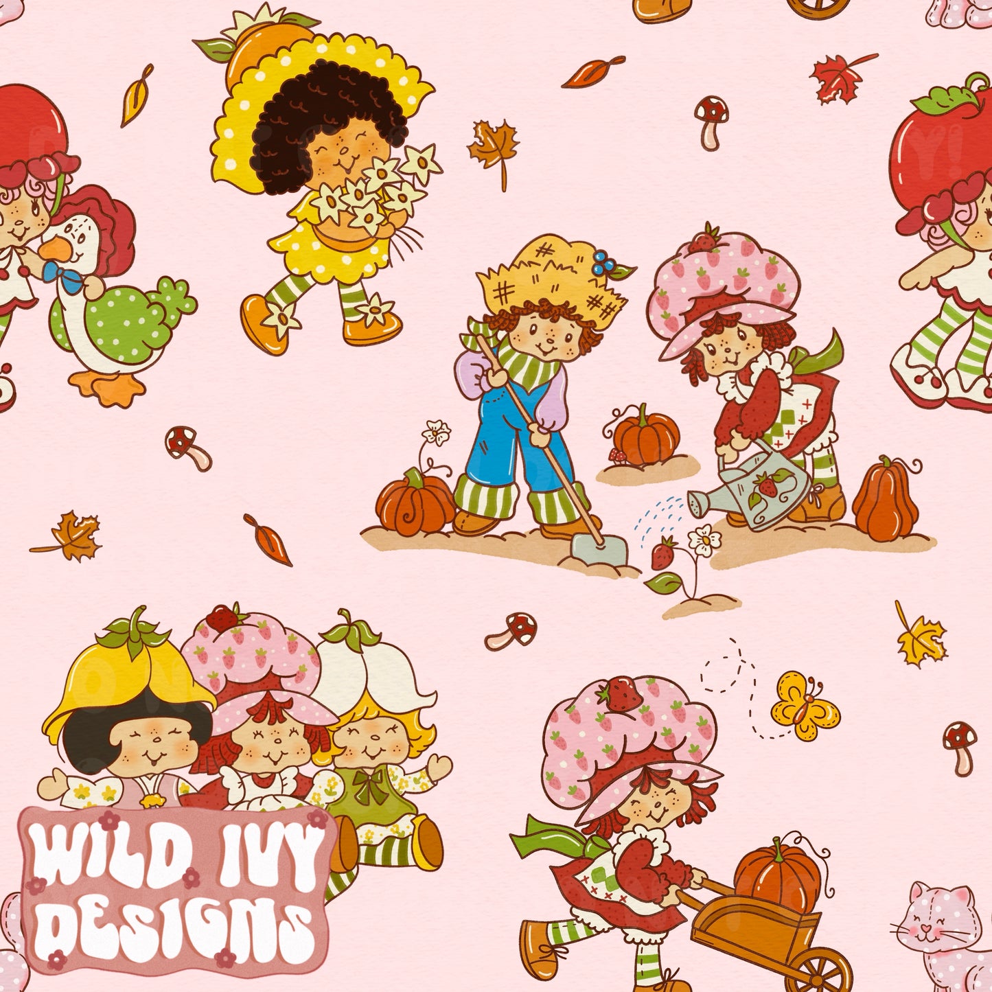 FALL STRAWBERRY FRIENDS