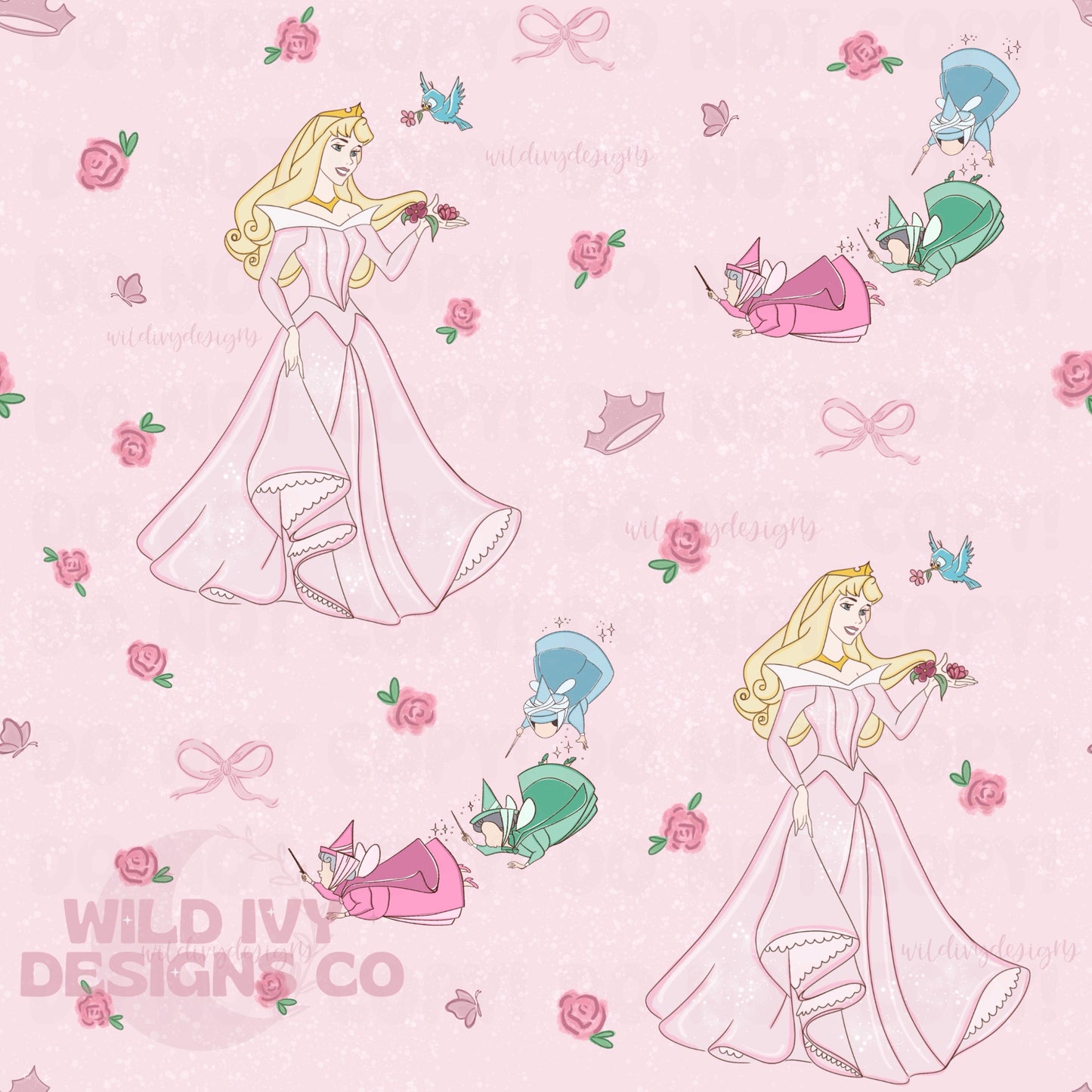 Sleeping Princess (4 Colorway Options)