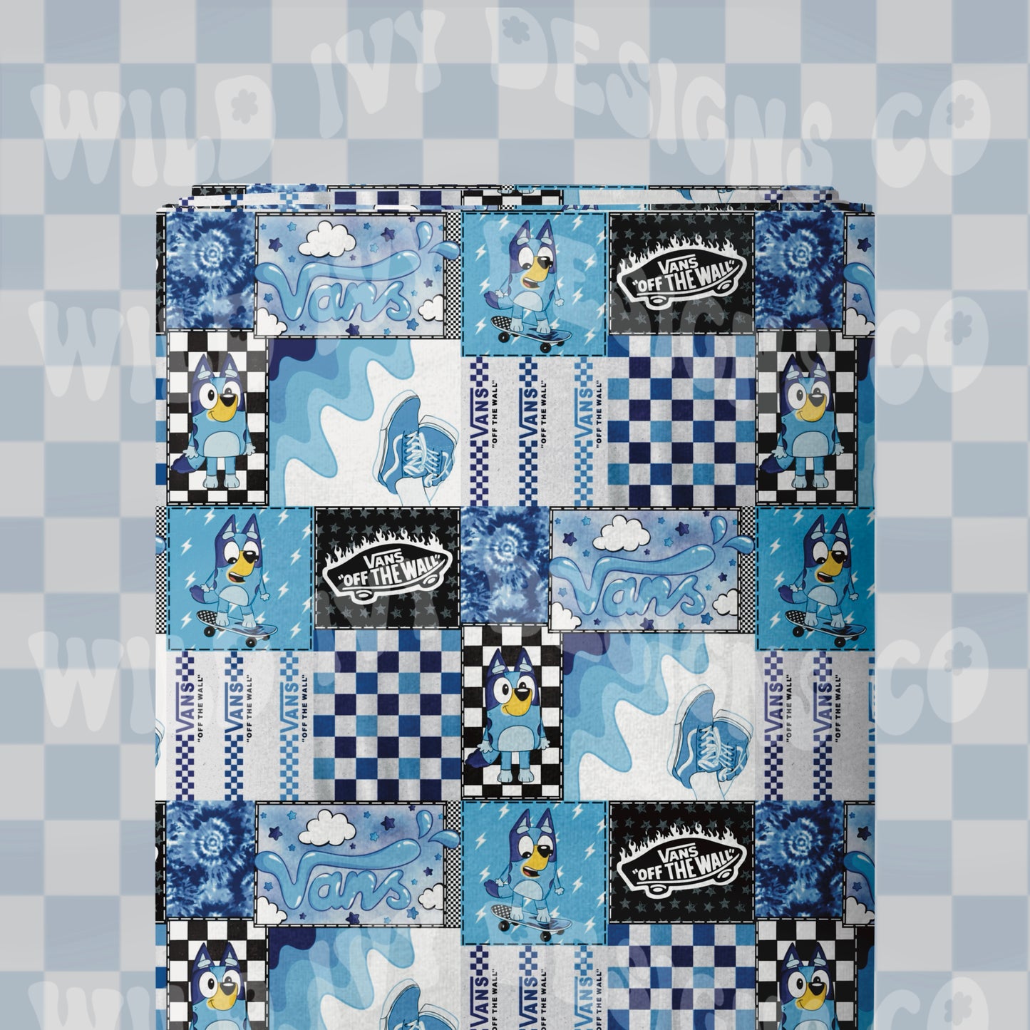 Off The Wall B Dog Patchwork