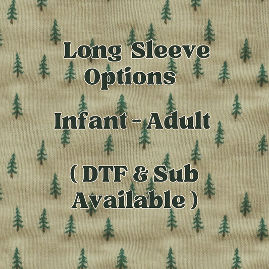 Long Sleeve Tshirts & Onesies (Christmas Collection)