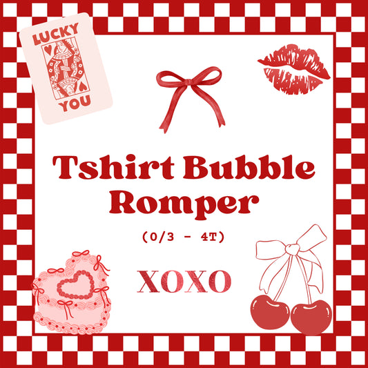 Tshirt Bubbles (VDAY)