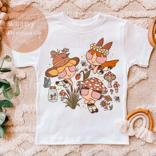 Cottagecore Puff Girls