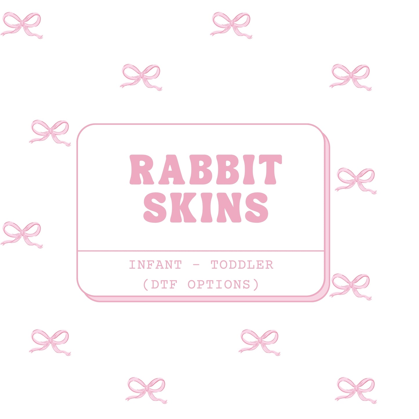 Infant - Toddler Cotton Tees Rabbit Skins (coquette)