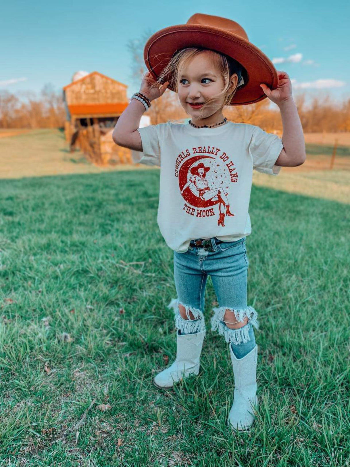 Cowgirls Can Hang The Moon