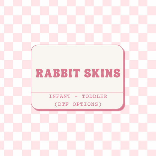 Infant - Toddler Cotton Tees (Rabbit Skins) ♡
